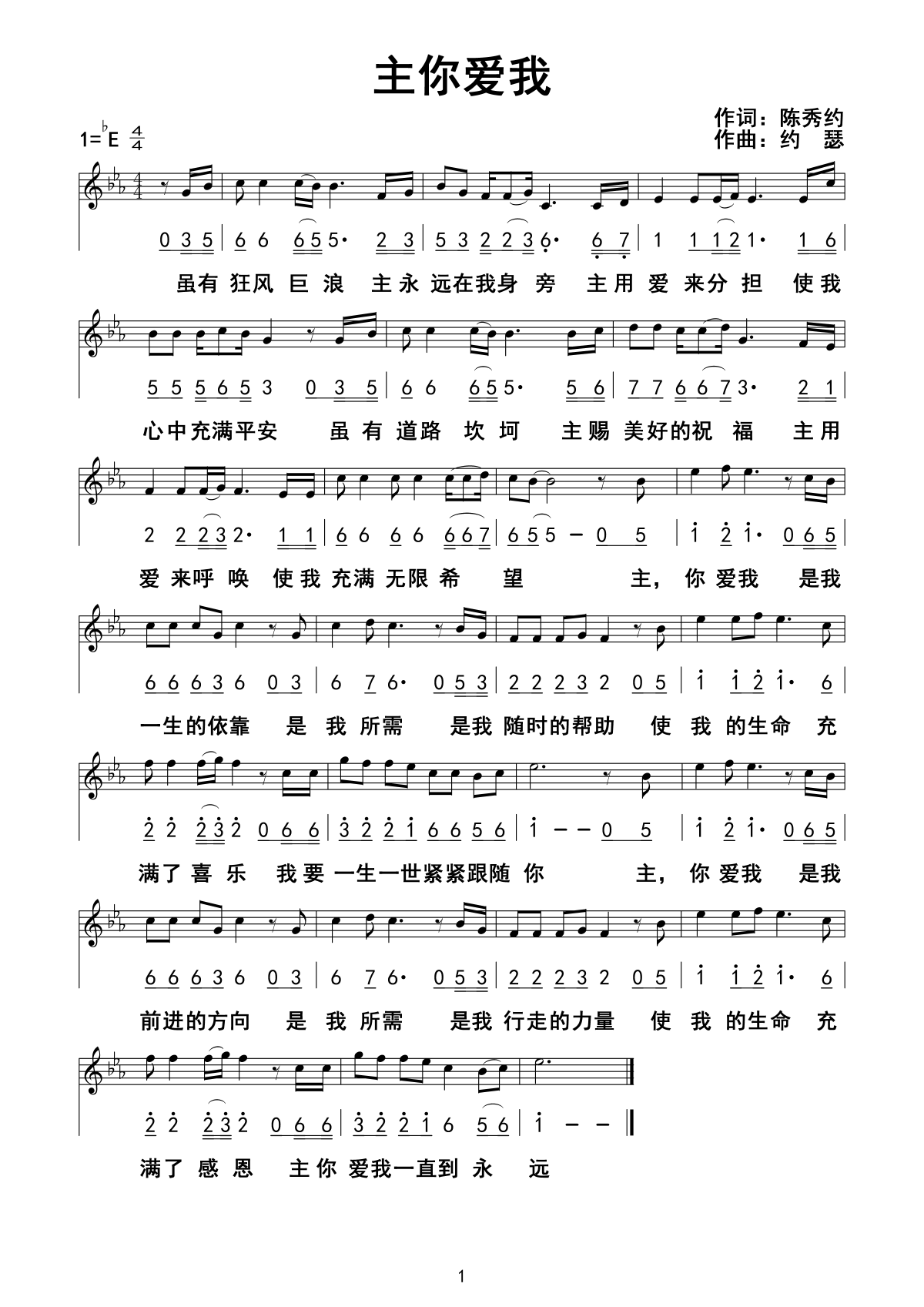 主你爱我(王梓旭)