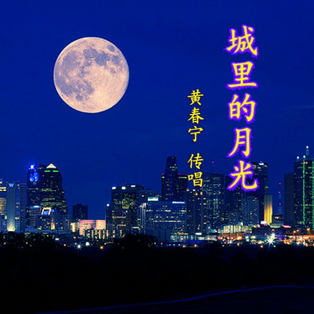 城里的月光                                传唱歌曲《城里的月光》