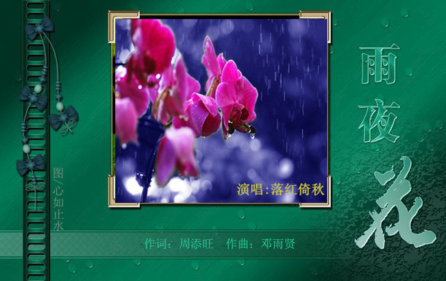 雨夜花(双语) - 落红倚秋. - 5SING中国原创音乐