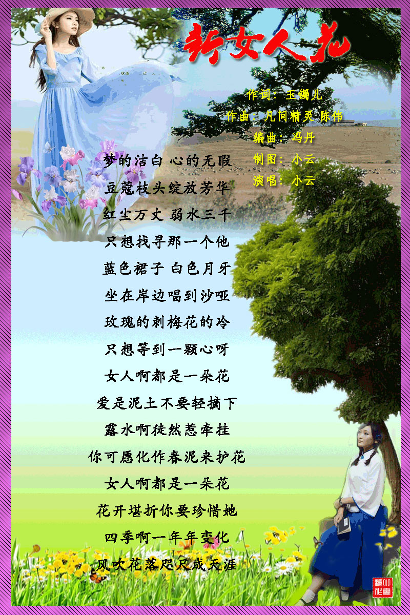 新女人花歌词